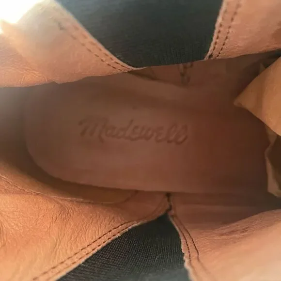 Madewell Nadine Calf Hair Chelsea Boot Size 6.5 - Picture 7 of 8
